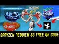 SPRYZEN REQUIEM S3 QR CODE! CYPRUS COLLAB! BEYBLADE BURST EVOLUTION APP
