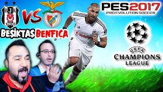 Beşi̇ktaş-Benfica Uefa Şampi̇yonlar Li̇gi̇ Pes 2017