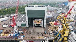 Huisman Motion Compensated Gripper Frame For Heerema Marine Contractors