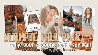 The Ultimate Fall Pack Zepeto Pose Pack, Background, & More