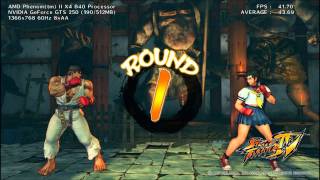 Street Fighter Iv Pc Benchmark Gts 250