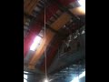 Trapeze splitz to catch first time- Amie no safety harness