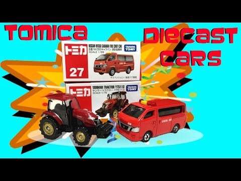 TOMICA Toys DIECAST Cars for Kids  SUPERXAVIERTOYS Because SUPERXAVIER loves cars, we're trying out this diecast cars from Japan! :) The cars are numbered identifying their ...