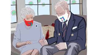 73Rd Wedding Anniversary Of Queen Elizabeth Ii And Prince Philip 2D Animation