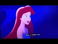 As Ariel sings the sea animals came back for her