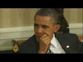 US President Barack Obama headed for Israel
