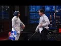 Late Show Fencing Challenge: Stephen vs. Ibtihaj Muhammad