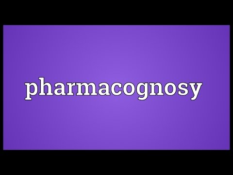 Header of pharmacognosy