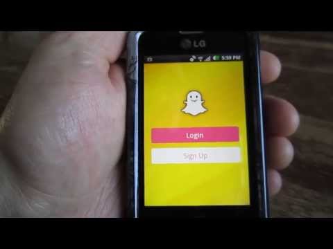 Install Snapchat on the LG Optimus Zip (LGL75C) Straight Talk Cell Phone From Walmart