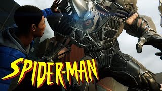 Miles Morales & Rhino - Spider-Man PS4