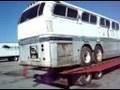 The moving of GMC Greyhound Scenicruiser PD4501-1001 (EXP 331) 8-8-08