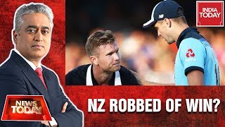 New Zealand Robbed Of Win Against England In ICC World Cup 2019? | News Today With Rajdeep