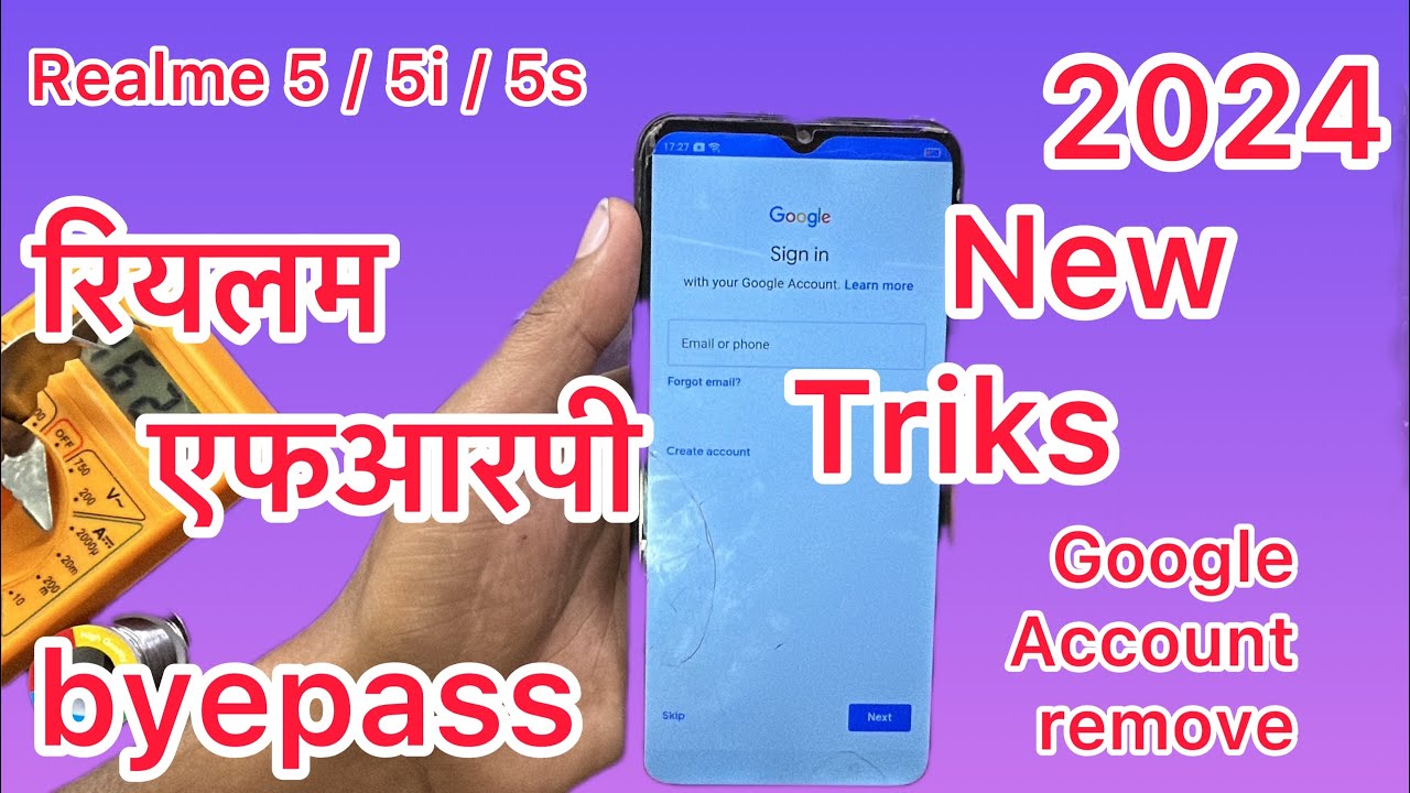 Realme, 5 Google bypass without PC new tricks password Realme, 5 Google bypass without PC new tricks password