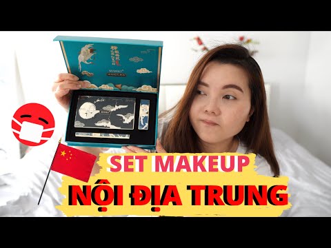 LIỀU MÌNH THỬ MỸ PHẨM NỘI ĐỊA TRUNG THỜI VIRUS CORONA // SET MAKEUP CỐ CUNG MANSLY