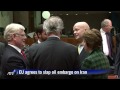 EU agrees oil embargo on Iran