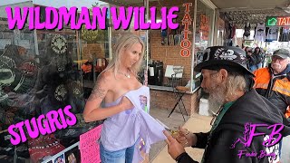 Sturgis Motorcycle Rally with Wildman Willie