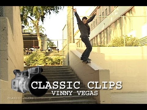 Vinny Vegas Gambardella Skateboarding Classic Clips #58