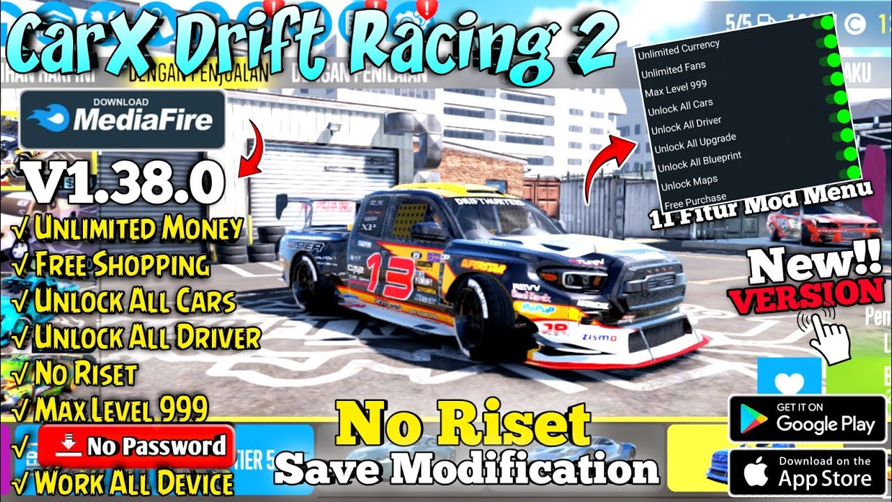 Game Racing CarX Drift Racing 2 Mod Apk 1.38.0 New 2025 Game Racing CarX Drift Racing 2 Mod Apk 1.38.0 New 2025