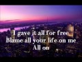 The Pretty Reckless -  "Blame Me" [Lyrics]