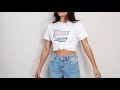 20 ways to style a WHITE T-SHIRT | spring outfit ideas