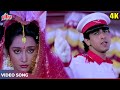 Akkha India Jaanta Hai (First Time Dekha Tumhe) 4K Song | Kumar Sanu | Jaan Tere Naam Songs