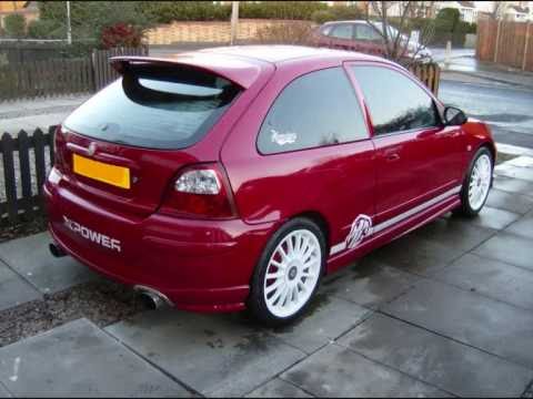 DAVID HUNT'S MG ZR REPLICA ((_.-'' www.themgzr.co.uk ''-._))