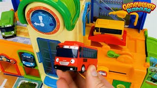 Learning Colors And Vehicles Video For Toddlers And Kids - Tayo Playsets And Amusement Park Toys!