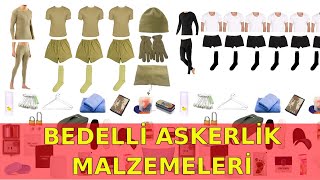 Bedelli Askerlik Çantasında Neler Olmalı ? Bedelli Askerlik Alışveriş Listesi