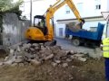 JCB 8060 Cargando