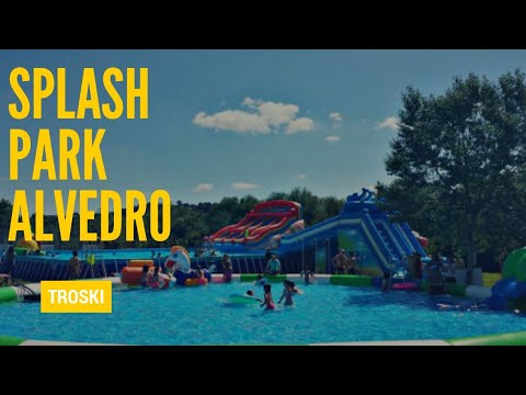 Parque acuático Alvedro Splash Park Culleredo Agosto 2018