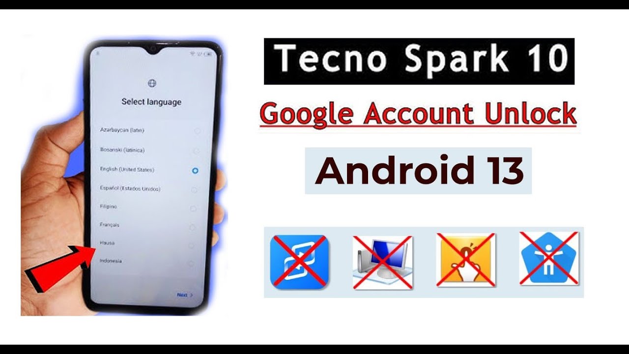 How to unlock TCNO SPARK 10 Android’s Gmail How to unlock TCNO SPARK 10 Android’s Gmail