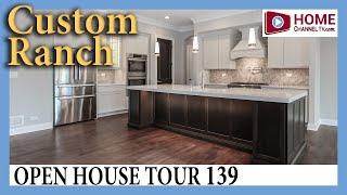 House Tour 139 - Custom Ranch Home Design - The Sonoma Plan Toured with KLM Builders