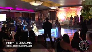 Bride with Bridesmaids Performance From New York | Punjabi Wedding | Bollywood Wedding Dance
