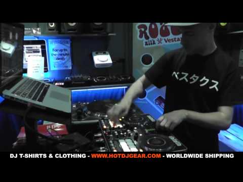 Vestax VCI-380 Juggling, Mixing & Scratching Demo By DJ Rasp