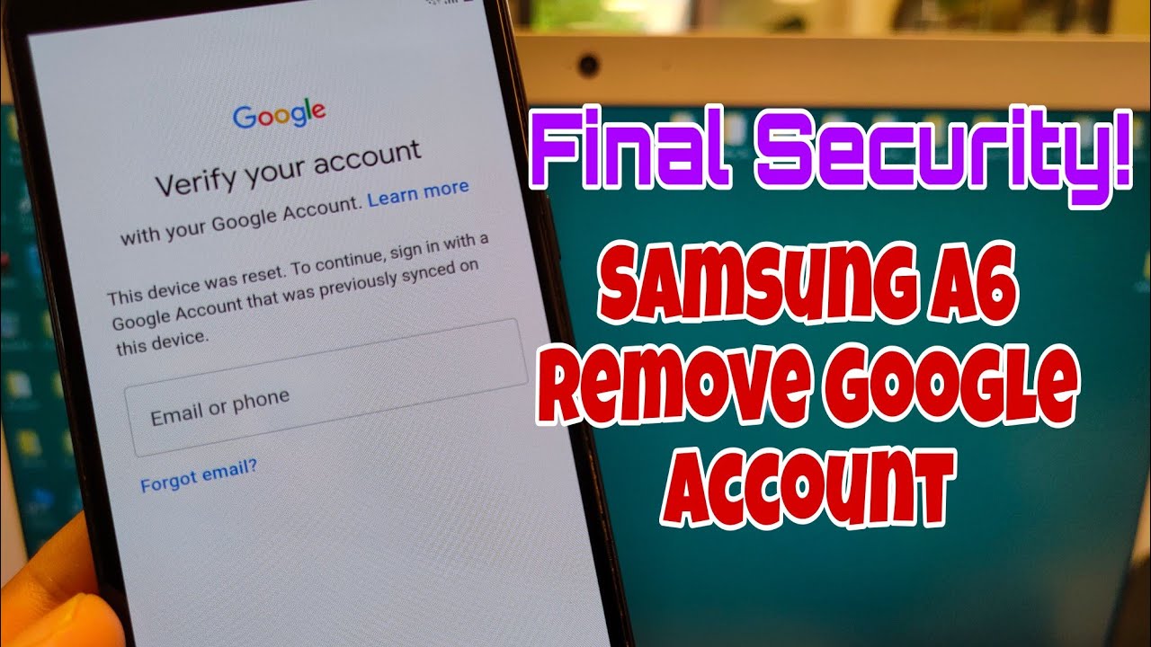 Final Security! Samsung A6 (SM-A600F). Remove Google Final Security! Samsung A6 (SM-A600F). Remove Google