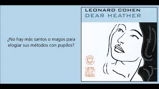 Watch Leonard Cohen To A Teacher video
