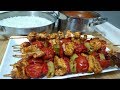 Enfes Tavuk Şiş İle Akşam Yemeği Menüsü/Tavuk Şiş/Pirinç Pilavı/Erişte/Seval Mutfakta