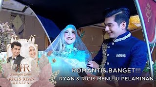 Download lagu ROMANTIS BANGET! ABANG RYAN MENYAMBUT SANG PUJAAN HATI | HALAQAH CINTA RICIS RYAN RESEPSI