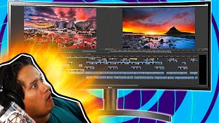 3440 X 1440P 299 Ultra Wide Monitors For Editing