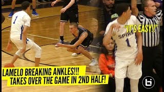 LaMelo Ball BREAKS Defender's ANKLES & Talks TRASH To Crowd!! Wins MVP Of Tournament In STYLE!