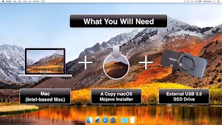 Install & Run macOS Mojave on External SSD Drive