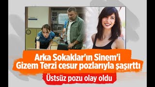 Arka Sokakların Sinemi Gizem Terzi Cesur Pozlarıyla Şaşırttı Üstsüz Pozu Olay Oldu