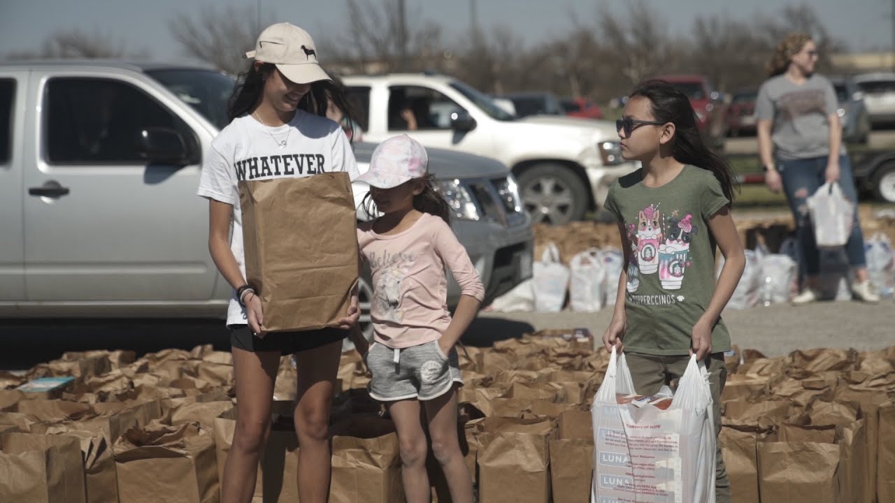 Food Giveaway Recap Video