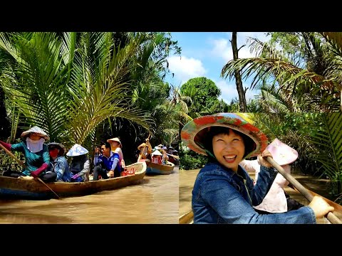 du lịch miền tây cồn Phụng, cồn Thới Sơn, chèo thuyền, nghe đờn ca tài tử