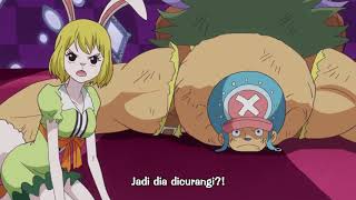 One Piece Episode 822 -Indo Roulette !!-English Subbed