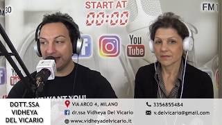 Dr.ssa Vidheya Del Vicario - Intervista LifeSocial - RadioLombardia 2019