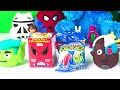 Play-doh Teen Titans Go!, Angry Birds, Spiderman Power Gogo's Surprises