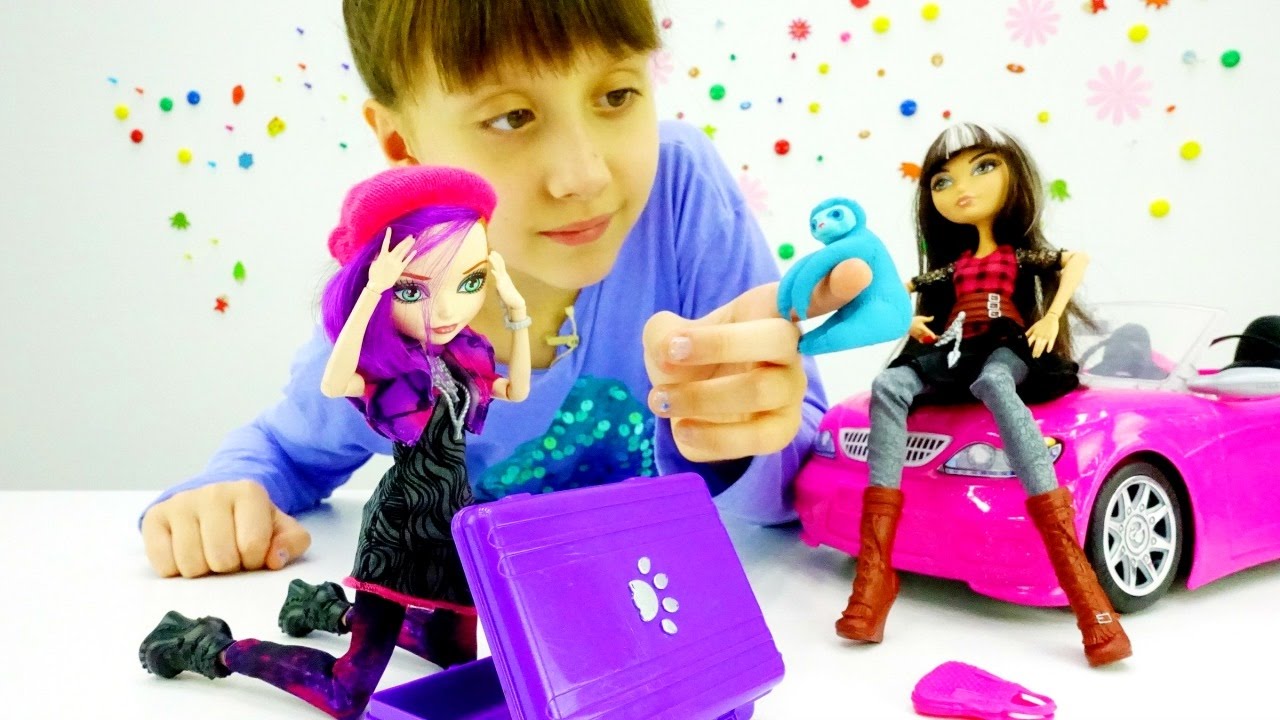 Teen brings monster toys host