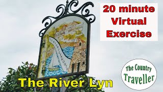 A 20 minute exercise walk along the lovely River Lyn in Devon with music
