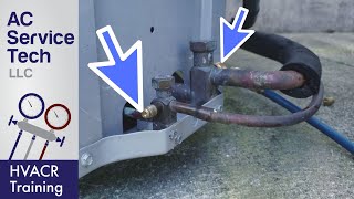 The Best Way to Find a Refrigerant Leak at the Port!